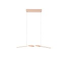 Trio TR35791166 LED závesné stropné svietidlo GINKO | 18W integrovaný LED zdroj