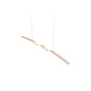 Trio TR35791166 LED závesné stropné svietidlo GINKO | 18W integrovaný LED zdroj