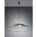 Trio TR36291032 závesné stropné svietidlo FLEURE E27