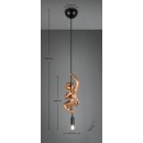 Trio R36551079 závesné stropné svietidlo FIPS | 10W E14