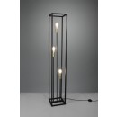 Trio R40193032 stojacie svietidlo Vito 3x40W | E27 - nožný vypínač, matná čierna
