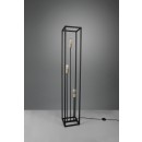 Trio R40193032 stojacie svietidlo Vito 3x40W | E27 - nožný vypínač, matná čierna
