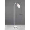 Trio TR41571031 stojacia lampa BIDAR E27
