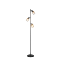 Trio TR41783032 stojacia lampa CADIZ  | 10W E14 | vypínač | čierna