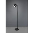 Trio R42111132 LED stojacie svietidlo Blake 1x4,5W | 350L | 3000K | IP20 - prevádzka na dobíjaciu batériu, dobíjanie cez USB, 3 fázový stmievač na tele, čierna