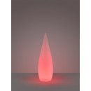 Trio R45101101 LED záhradné svietidlo Palmas 1x3W | 90Lm | 3000K | IP44 | RGB - diaľkové ovládanie, stmievateľné, biela