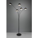 Trio R46155032 stojacie svietidlo Dito 5x10W | E14 - matná čierna