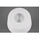Trio R52041101 LED stolové svietidlo s reproduktorom DJ 1x4,5W | 600lm | 2700-4500-6500K | IP20 - nastavenie teploty osvetlenie, 3 fázový stmievač na tele, bluetooth, prevádzka na dobíjaciu batériu, dobíjanie cez USB, biela s šedou