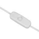 Trio TR53591131 LED stolná lampička LANDO  | 8W integrovaný LED zdroj | 1x850lm | 4000K | vypínač | biela