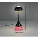Trio R53851102 LED stolná lampička TEMBO | 5W integrovaný LED zdroj | 420lm | 3000+4200+6500K | vypínač | rgb - farebné