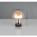 Trio TR54981113 LED stolná lampička DOOLEY | 1,5W integrovaný LED zdroj
