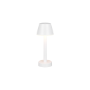 Trio TR54991131 LED stolná lampička VIDAL  | 1W integrovaný LED zdroj | 1x150lm | 3000K | vypínač | stmievač | prenosné | biela