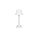 Trio TR54991131 LED stolná lampička VIDAL  | 1W integrovaný LED zdroj | 1x150lm | 3000K | vypínač | stmievač | prenosné | biela