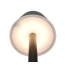 Trio TR54991132 LED stolná lampička VIDAL  | 1W integrovaný LED zdroj | 1x150lm | 3000K | vypínač | stmievač | prenosné | čierna