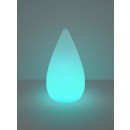 Trio R55101101 LED záhradné stolové svietidlo Palmas 1x1,5W | 45lm | 3000K | IP44 | RGB - diaľkové ovládanie, stmievateľné, biela