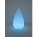 Trio R55101101 LED záhradné stolové svietidlo Palmas 1x1,5W | 45lm | 3000K | IP44 | RGB - diaľkové ovládanie, stmievateľné, biela