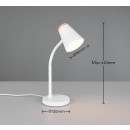 Trio TR55831101 LED stolná lampička PONGO | 4,5W integrovaný LED zdroj