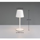 Trio TR55961131 LED stolná lampička DIAZ | 1,6W integrovaný LED zdroj