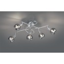 Trio R60595006 stropné bodové svietidlo Brest 5x28W | E14