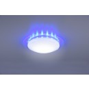 Trio R62093500 LED stropné svietidlo Bilbo 1x13W | 1000L | 2700-5500K | IP20 | RGBW - stmievateľné, nepriame svetlo, nastavenie teploty osvetlenia, diaľkové ovládanie, efekt hvězny oblohy, oddelené vypínače, biela
