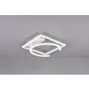 Trio R62162131 LED prisadené stropné svietidlo Pivot 1x23,5W | SMD | 3000lm | 4000K - 3 fázové stmievanie, nastaviteľné, biela