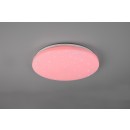 Trio R62381100 LED stropné svietidlo Kira 1x18W | 2000lm | 3000K-6000K | RGB - pamäťová funkcia, stmievateľné, nočný režim, diaľkové ovládanie, hviezdny efekt, biela