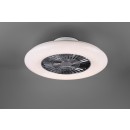 Trio R62402106 LED prisadený luster s ventilátorom Visby 1x40W | 3000-6000K - stmievateľný, s diaľkovým ovládačom