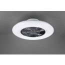Trio R62402106 LED prisadený luster s ventilátorom Visby 1x40W | 3000-6000K - stmievateľný, s diaľkovým ovládačom