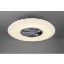 Trio R62402906 LED svietidlo s ventilátorom Visby 1x60W | 3000-6500K - nastaviteľné, s diaľkovým ovládačom