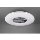 Trio R62402906 LED svietidlo s ventilátorom Visby 1x60W | 3000-6500K - nastaviteľné, s diaľkovým ovládačom