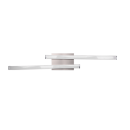 Trio R62472407 LED prisadené stropné svietidlo Route 2x5W | 1200lm | 4000K - matný nikel