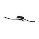 Trio R62472432 LED prisadené stropné svietidlo Route 2x5W | 1200lm | 4000K - čierna