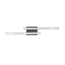 Trio R62472432 LED prisadené stropné svietidlo Route 2x5W | 1200lm | 4000K - čierna