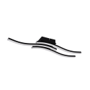 Trio R62473432 LED prisadené stropné svietidlo Route 3x5W | 1800lm | 4000K - čierna