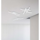 Trio R62474131 LED prisadené stropné svietidlo Route 4x5W | 2000L | 4000K