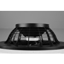 Trio R62522132 LED stropné svietidlo s ventilátorom Stralsund 1x30W | 2200lm | 3000 - 6500K - oddelené vypínače, diaľkové ovládanie, stmievateľné, 3 rýchlosti, časovač, nočný režim, hviezdny efekt, čierna