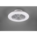 Trio R62522187 LED svietidlo s ventilátorom Stralsund 1x30W | 3000-6500K - nastaviteľné, s diaľkovým ovládačom