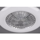 Trio R62522187 LED svietidlo s ventilátorom Stralsund 1x30W | 3000-6500K - nastaviteľné, s diaľkovým ovládačom