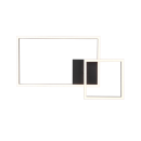 Trio R62642432 LED stropné svietidlo Padella 1x25W | 3000lm | 4000K - stmievateľné, nastaviteľné, Dimmer Switch, matná čierna