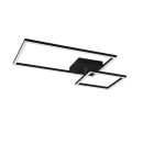 Trio R62642432 LED stropné svietidlo Padella 1x25W | 3000lm | 4000K - stmievateľné, nastaviteľné, Dimmer Switch, matná čierna