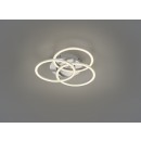 Trio R62823107 LED prisadené stropné svietidlo Circle 1x27W | 3100lm | 2700K-6000K - nastaviteľné, stmievateľné, nočný režim, diaľkové ovládanie, matný nikel