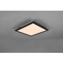 Trio R62863032 LED prisadené stropné svietidlo Gamma 1x13,5W | 1600lm | 2700K-6000K - diaľkové ovládanie, stmievateľné, nočný režim, čierna