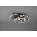 Trio R62883132 LED prisadené stropné svietidlo Mobile 1x28W | 3200lm | 2700K-6000K - stmievateľné nastaviteľné, diaľkové ovládanie, nočný režim, čierna