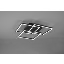 Trio R62883132 LED prisadené stropné svietidlo Mobile 1x28W | 3200lm | 2700K-6000K - stmievateľné nastaviteľné, diaľkové ovládanie, nočný režim, čierna