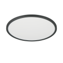 Trio TR63011902 LED prisadené stropné svietidlo JOKO  | 22W integrovaný LED zdroj | 1x2700lm | 2700-6500K | stmievač | diaľkové ovládanie | čierna