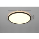 Trio TR63011902 LED prisadené stropné svietidlo JOKO  | 22W integrovaný LED zdroj | 1x2700lm | 2700-6500K | stmievač | diaľkové ovládanie | čierna