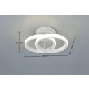 Trio R63531131 LED prisadené stropné svietidlo KASIA | 7W integrovaný LED zdroj | 850lm | 4000K