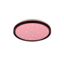 Trio R63581132 LED prisadené stropné svietidlo SOLIT | 14W integrovaný LED zdroj | 1800lm | 2700-6500K | rgb - farebné | stmievač | diaľkové ovládanie