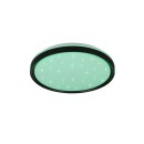 Trio R63581132 LED prisadené stropné svietidlo SOLIT | 14W integrovaný LED zdroj | 1800lm | 2700-6500K | rgb - farebné | stmievač | diaľkové ovládanie