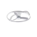 Trio R64262131 LED ventilátor s osvetlením STOCKHOLM | 37W integrovaný LED zdroj | 4300lm | 2700-6500K | vypínač | rgb - farebné | stmievač | diaľkové ovládanie | ventilátor